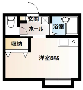 メゾン南矢名【2階】の間取り