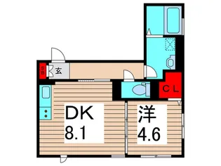 GRAND SOLEIL V【3階】の間取り