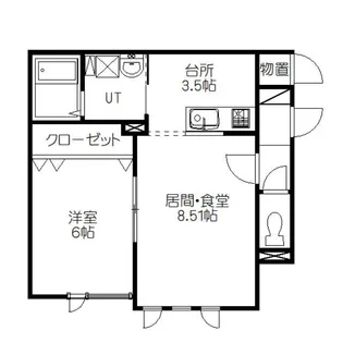 Chloris(クロリス)【2階】の間取り