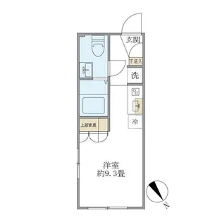 プラティーク清澄庭園【3階】の間取り