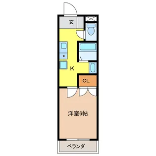 ガーデンプレイスSK【3階】の間取り