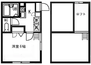 メインシティガーデン アネックス【2階】の間取り