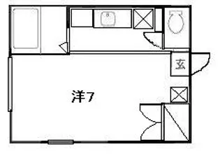 エステート新小路【1階】の間取り