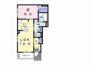 レーベンハイム【1階】の間取り