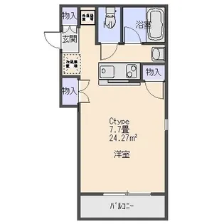 ジャムハウスI【2階】の間取り