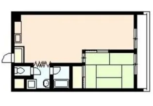 レジデンス水鳥【2階】の間取り