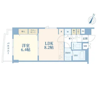 ホームズ三軒茶屋駅前【10階】の間取り