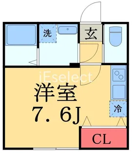 エキニア検見川【1階】の間取り