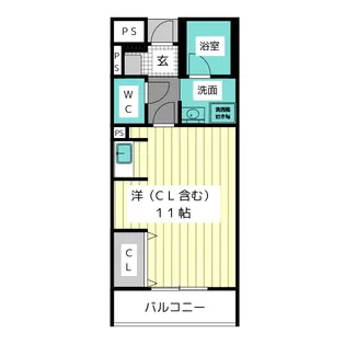 ラ・メゾン・ド・ポム【3階】の間取り