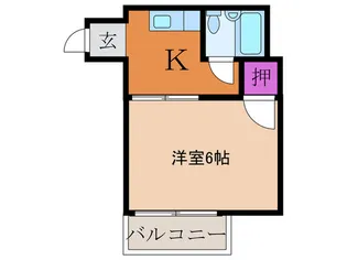 安田マンション【2階】の間取り