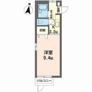 サンライト福田町【1階】の間取り