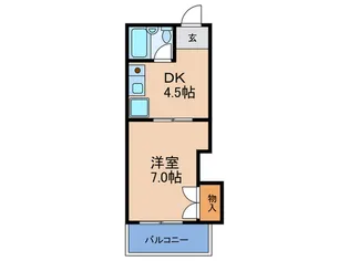 ロイヤル淡路【1階】の間取り