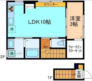 INTEGRAL Sfida【2階】の間取り