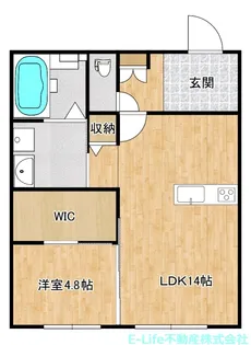 エトワール武蔵ケ丘【1階】の間取り