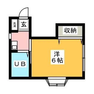 クレストアサカII【2階】の間取り