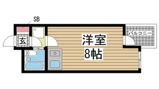 兼久マンション【4階】の間取り