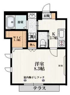 シャルマンメゾン千石【1階】の間取り
