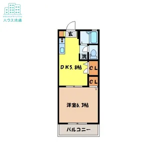 メゾン・ヴィラ【1階】の間取り