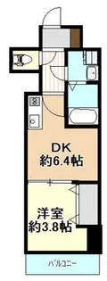 GARDENIA城東【10階】の間取り