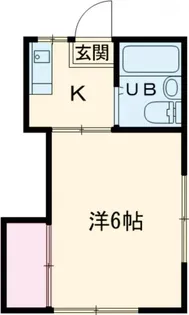 万町田口ハイツ【1階】の間取り