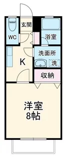 メゾン・オーク【2階】の間取り