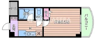 ノルデンハイムリバーサイド天神橋【8階】の間取り