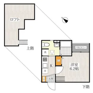 キャトルセゾン【1階】の間取り