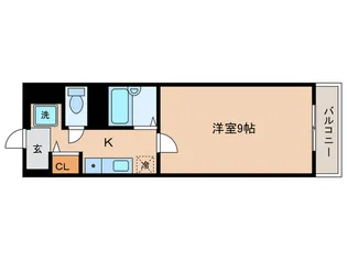 ソルフィー山科【2階】の間取り