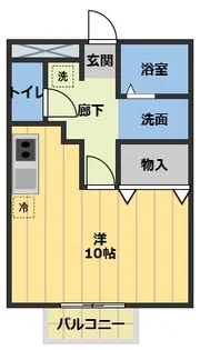 サウス レグルス【2階】の間取り