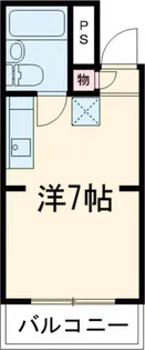 エステート調布ヶ丘【1階】の間取り