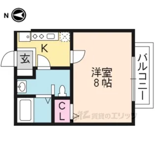 ソレアード【2階】の間取り