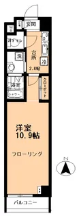 エバグリーンハウス【4階】の間取り