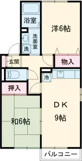 エスペランサ【2階】の間取り