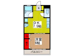清風マンション【3階】の間取り
