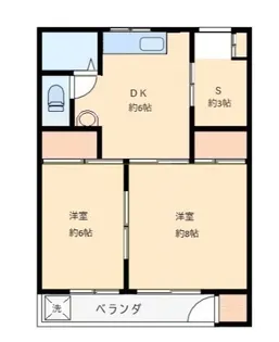 レジデンス浦和常盤【1階】の間取り