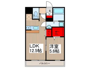 ソシア坂下町【3階】の間取り