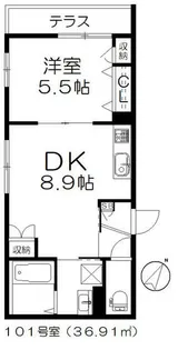 へーベルメゾン押上【1階】の間取り