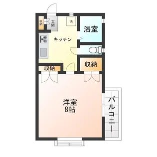 メゾン・アルカディア【2階】の間取り
