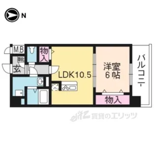 abundanceMYUJIN【4階】の間取り