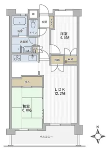 Grace Court Toda【1階】の間取り