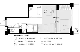 ライオンズマンション中野坂上シティ【1階】の間取り
