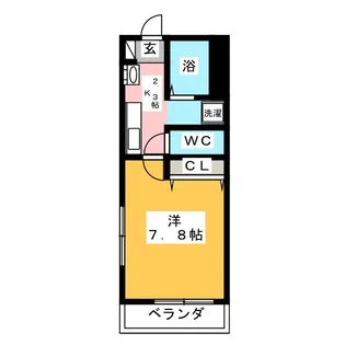 アピア・ファースト【1階】の間取り