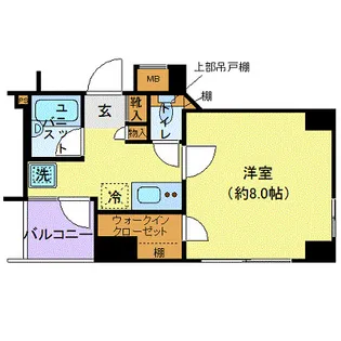 アーバイル神田EAST【3階】の間取り