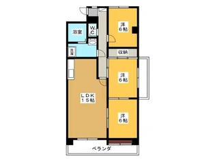サンロレンツォ【5階】の間取り