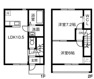 エスポワールAの間取り