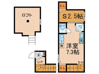 アイコート上石神井【2階】の間取り