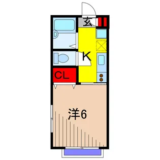 アーク亀有【2階】の間取り
