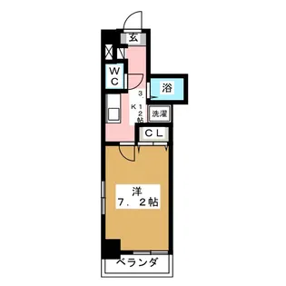 COMFYフルカワ【1階】の間取り