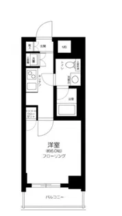 プレール・ドゥーク文京茗荷谷【4階】の間取り
