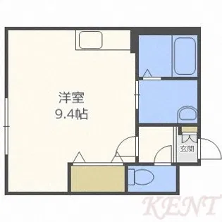 メゾン・ド・モカ(MAISON DE MOCHA【3階】の間取り